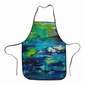 Water Lily Pond Composite Cloth Apron