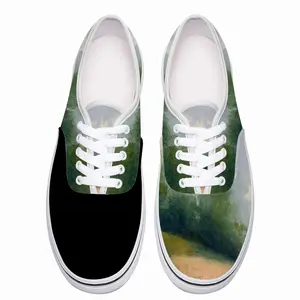 Men Countryside Impressionist Landscape No 2 Low Top Shoes (Foam)