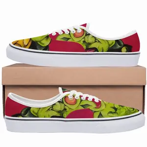 Men Green Alien Wizard Low Top Shoes (Foam)