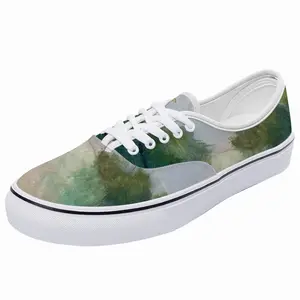 Men Countryside Impressionist Landscape Low Top Shoes (Foam)