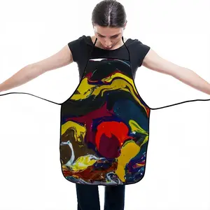 Running In Paint Composite Cloth Apron