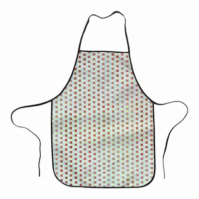 Red Green Composite Cloth Apron