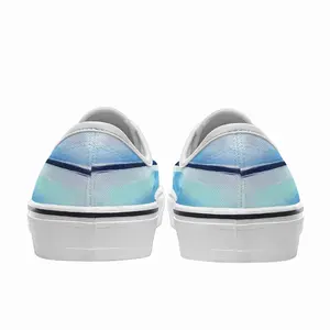 Men Miami Palms - Summer Blue Sky Sea Low Top Shoes (Foam)