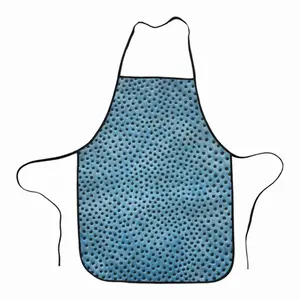 Holes Blue Composite Cloth Apron