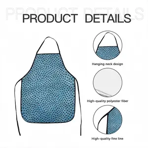 Holes Blue Composite Cloth Apron