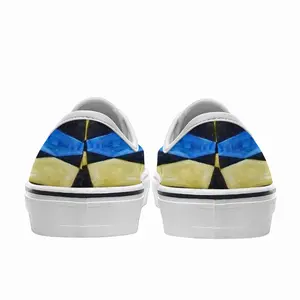 Men Brown Gold Blue Trydich Low Top Shoes (Foam)