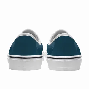 Men Deep Blue Low Top Shoes (Foam)