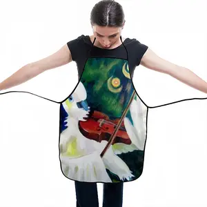 Cockatoo Plays Violin Composite Cloth Apron