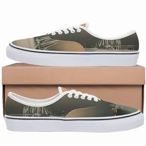 Men Three Sailboats Low Top Shoes (Foam)