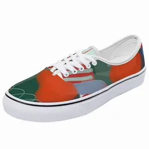 Men Modern Extra Large Orange Low Top Shoes (Foam)