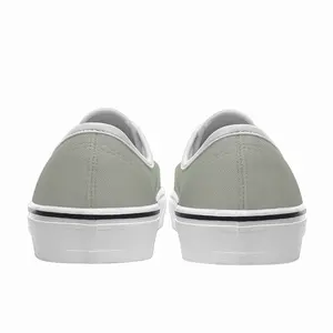 Men Green Lagoon With One Boat Low Top Shoes (Foam)