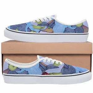 Men Baby Blue Beard Wizard Low Top Shoes (Foam)