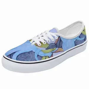 Men Baby Blue Beard Wizard Low Top Shoes (Foam)