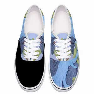 Men Baby Blue Beard Wizard Low Top Shoes (Foam)