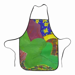 Green Woman Composite Cloth Apron