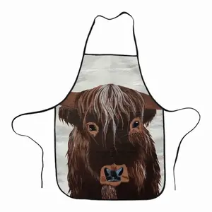 Bull - Red Bull Taurus Animals Buffalo Wild Composite Cloth Apron