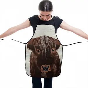 Bull - Red Bull Taurus Animals Buffalo Wild Composite Cloth Apron