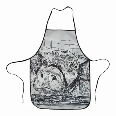 Kilroy Cow Composite Cloth Apron