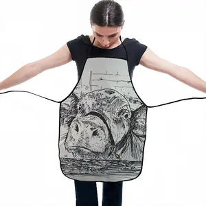 Kilroy Cow Composite Cloth Apron