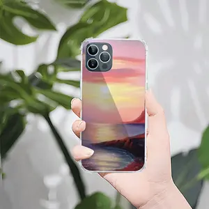 Red Sea Sunset iPhone12 Pro Phone Case (Silicone)