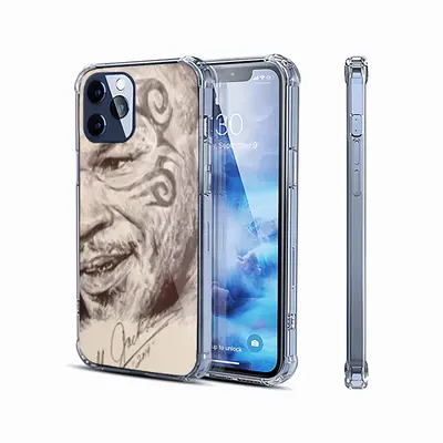 Mike Tyson Portrait iPhone12 Pro Phone Case (Silicone)