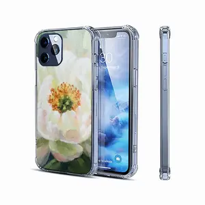 White Peony iPhone12 Pro Phone Case (Silicone)