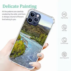 Landscape Impressionism White River iPhone12 Pro Phone Case (Silicone)