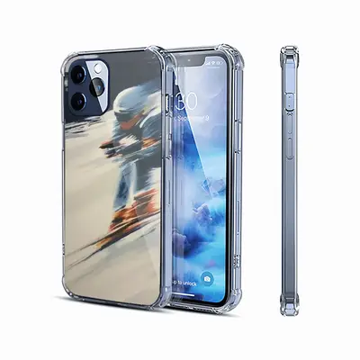 The Skier iPhone12 Pro Phone Case (Silicone)