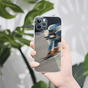 The Skier iPhone12 Pro Phone Case (Silicone)