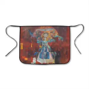 Postcard To The Moon Bust Apron