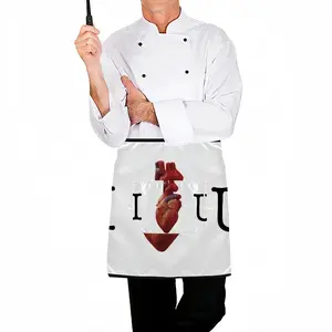 I Love You Bust Apron