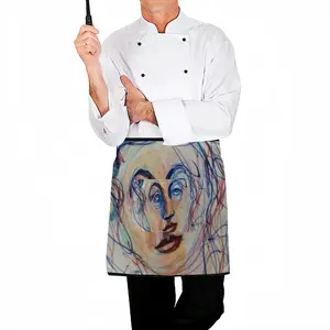 Please Wait For Me Bust Apron