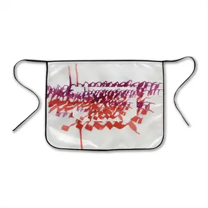 Calligraphic Landscape 003 Bust Apron