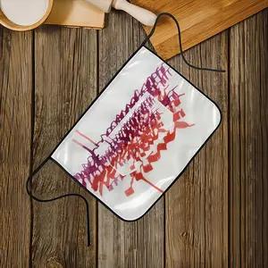 Calligraphic Landscape 003 Bust Apron