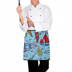 Seaside Bust Apron