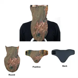 Bronze Abstraction Ski Mask