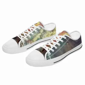 Men Incandescent Risk Retro Canvas Shoes