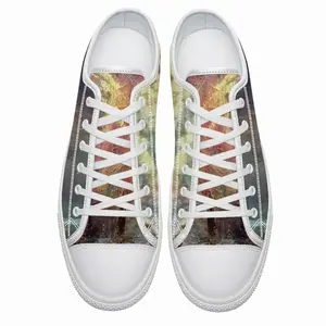 Men Incandescent Risk Retro Canvas Shoes