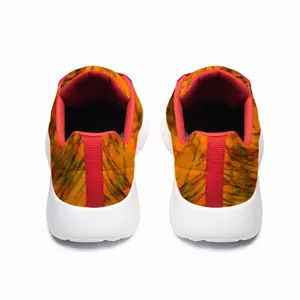 Men Orange Swirls New London Shoes