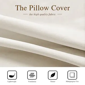 Borders Polyester Pillow (Rectangle, Multi-Size)