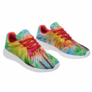 Men Red-Yellow Flower New London Shoes