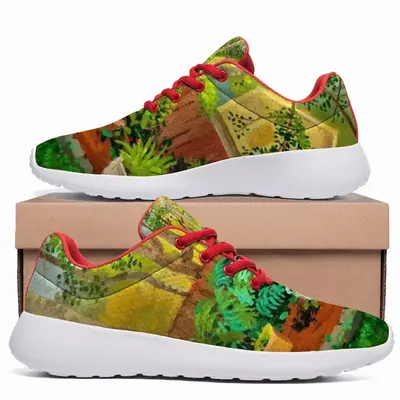 Men Backyard Garden With Yellow House New London Shoes