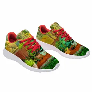 Men Backyard Garden With Yellow House New London Shoes