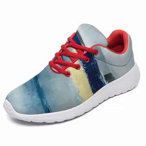 Men Blue Abstract New London Shoes