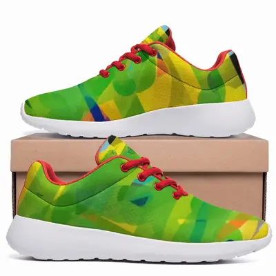 Men Yellow Green New London Shoes