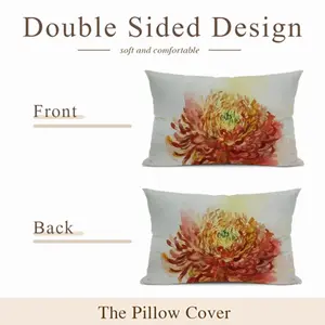 Autumn Flower Polyester Pillow (Rectangle, Multi-Size)