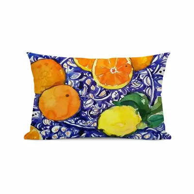 Oranges Polyester Pillow (Rectangle, Multi-Size)