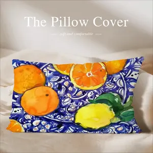 Oranges Polyester Pillow (Rectangle, Multi-Size)