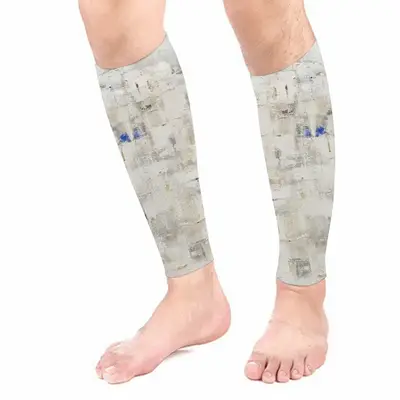 White Medina Calf Sleeves