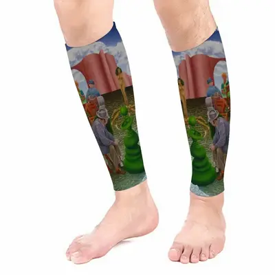 Along The Border Of Dream Calf Sleeves